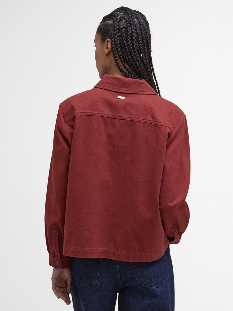 Willow Overshirt - Burnt Henna