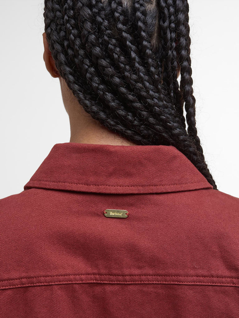 Willow Overshirt - Burnt Henna