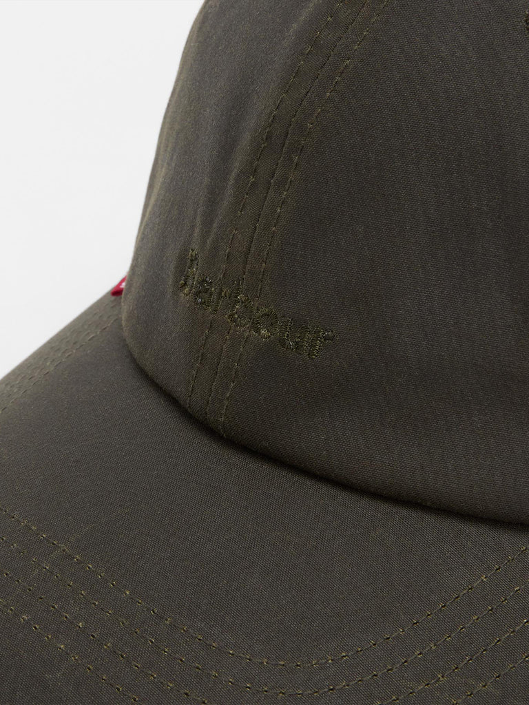 Waxed Sports Cap - Archive Olive