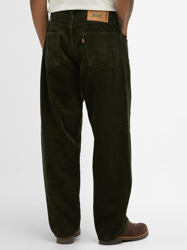 578 Pleated Corduroy Pant - Rosin