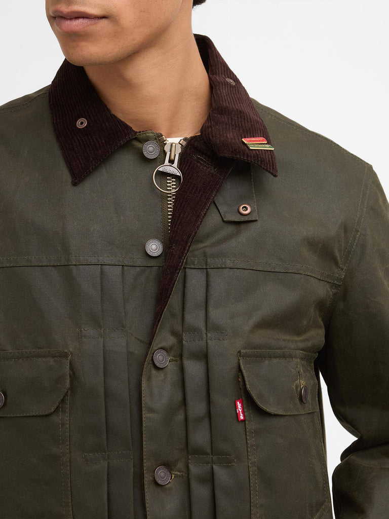 Type II Wax Jacket - Archive Olive