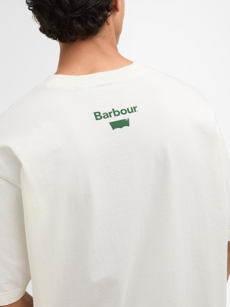 Barbour x Levi's Graphic Tee - Whisper White