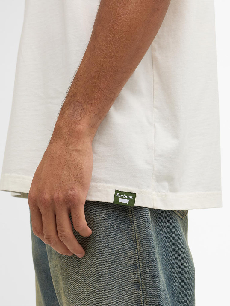 Barbour x Levi's Graphic Tee - Whisper White