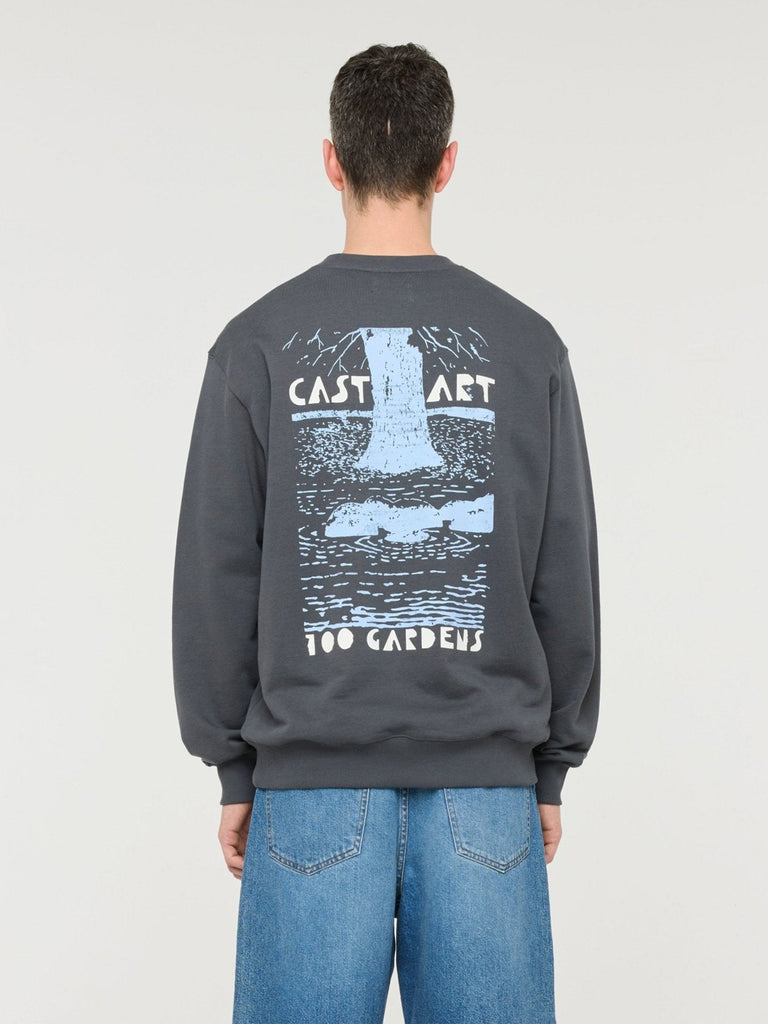 Botan Sweatshirt - Washed Black