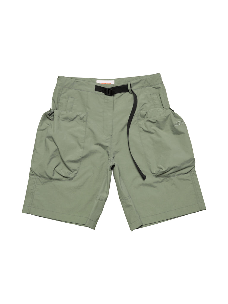 3D Pocket Belted Shorts