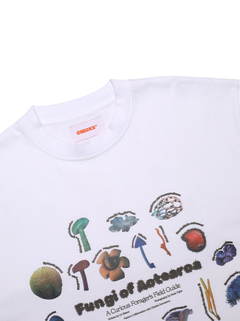 Fungi of Aotearoa T-Shirt - White