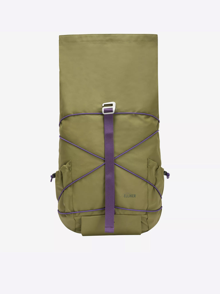 Dayle 21/25L Roll Top Backpack - Khaki