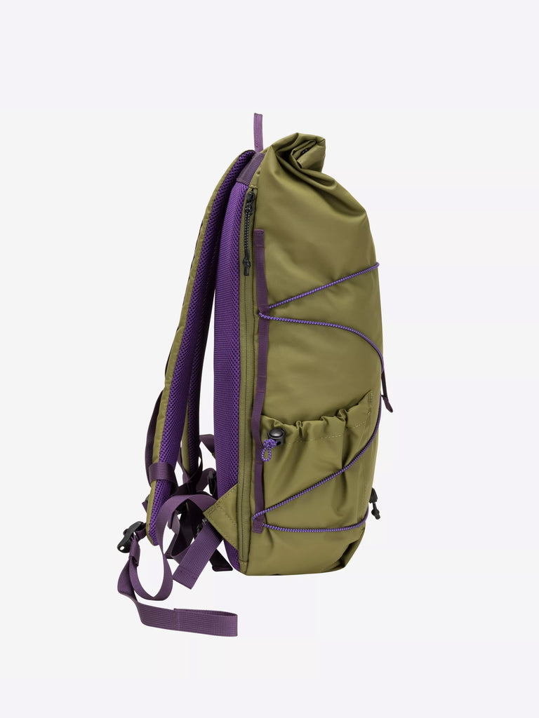 Dayle 21/25L Roll Top Backpack - Khaki