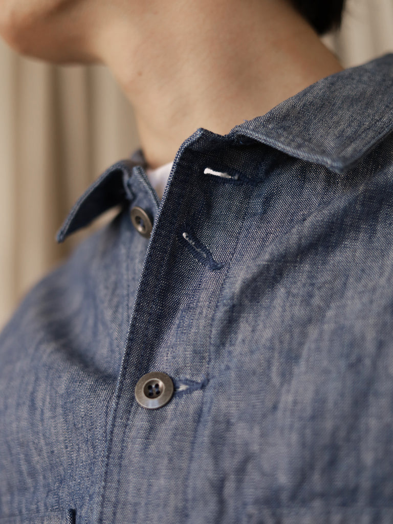 Heavy Chambray Coverall Jacket