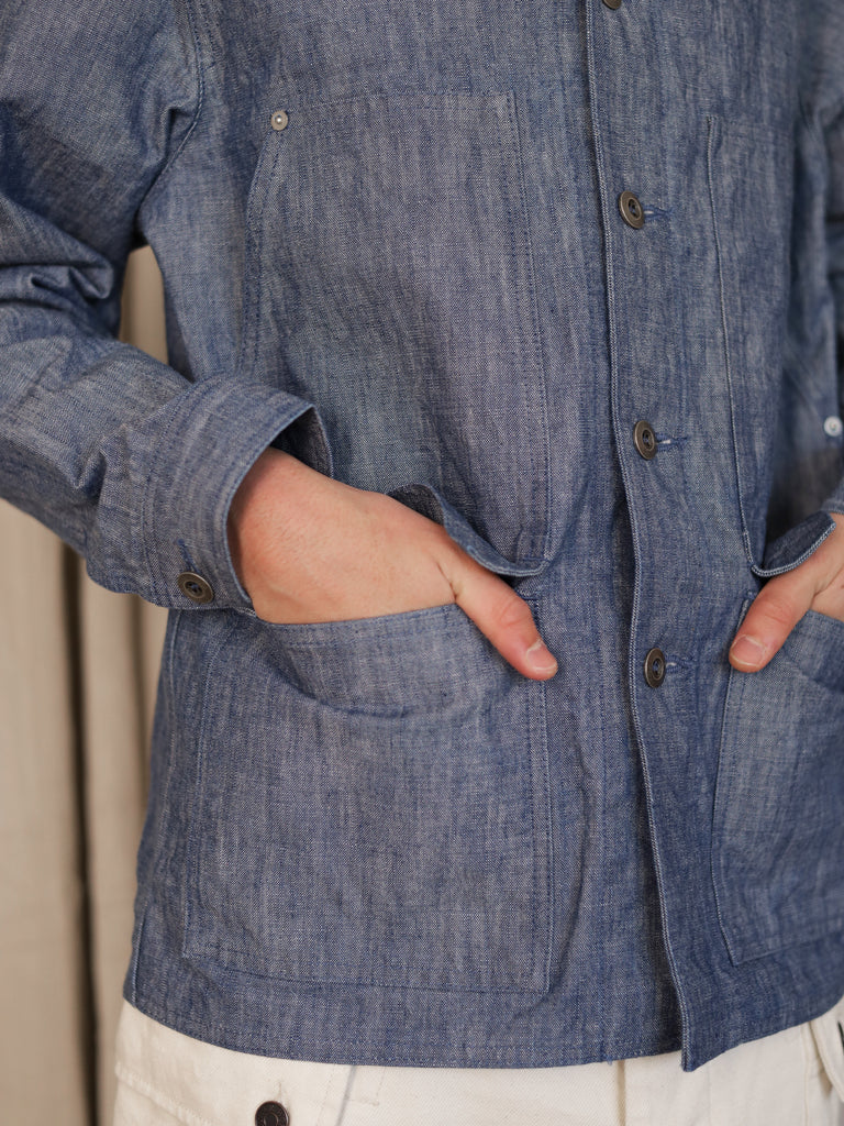 Heavy Chambray Coverall Jacket