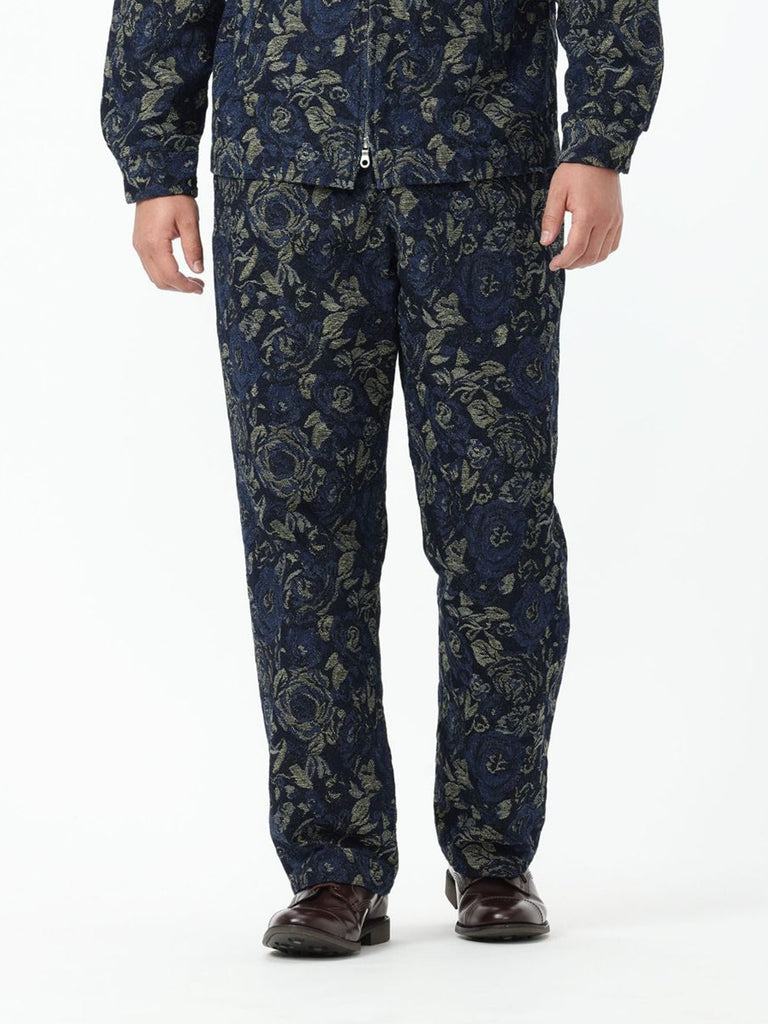 Easy Buggy Jacquard Trousers