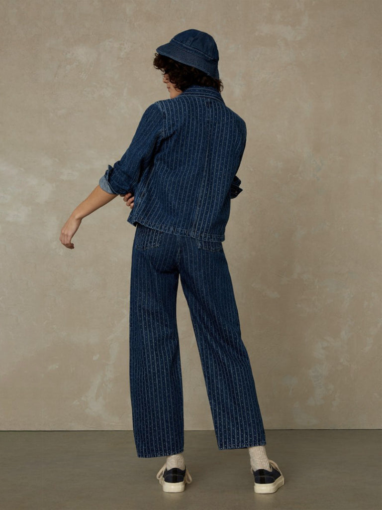 Navarre Jacket Indigo Wabash