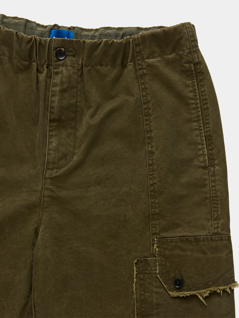 Frayed Cargo Short