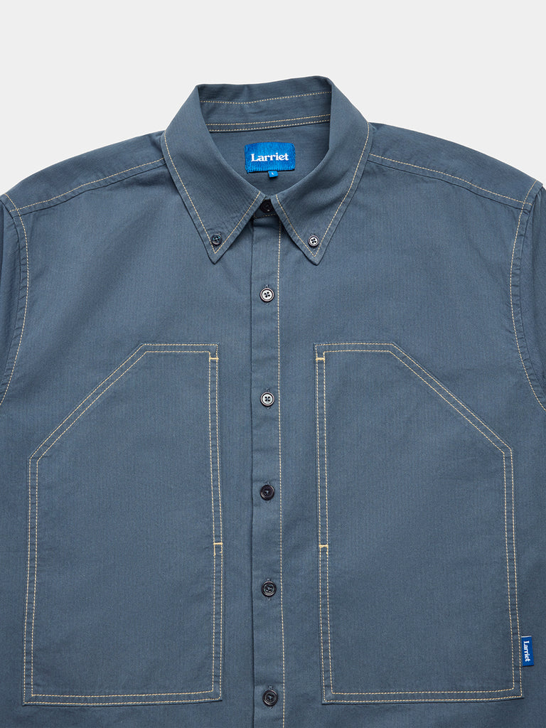 Gully Long Sleeve Shirt - Ink