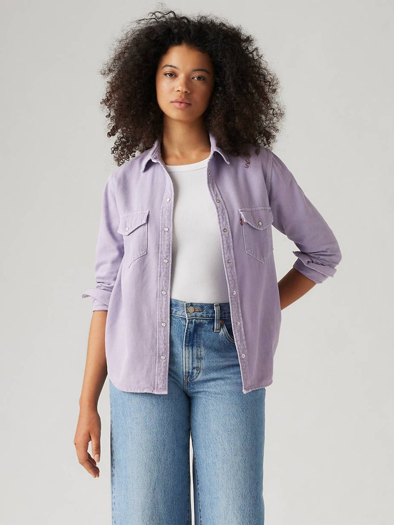 Iconic Western Shirt - Heirloom Lilac