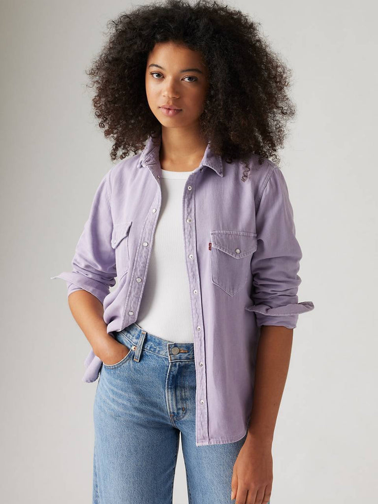 Iconic Western Shirt - Heirloom Lilac