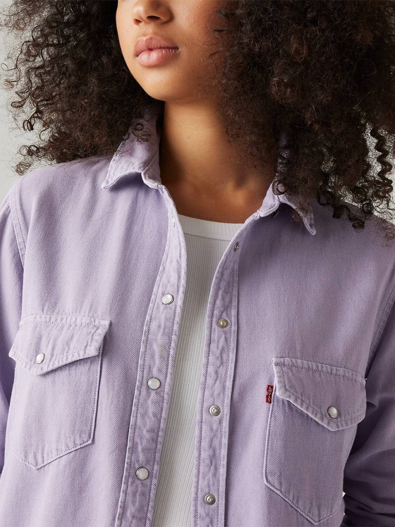 Iconic Western Shirt - Heirloom Lilac