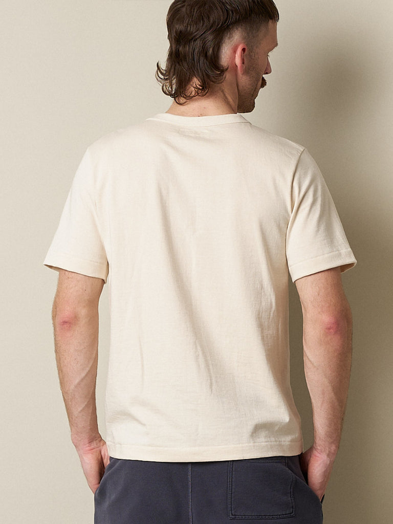 214 Relaxed Fit Loopwheeled Tee - Nature