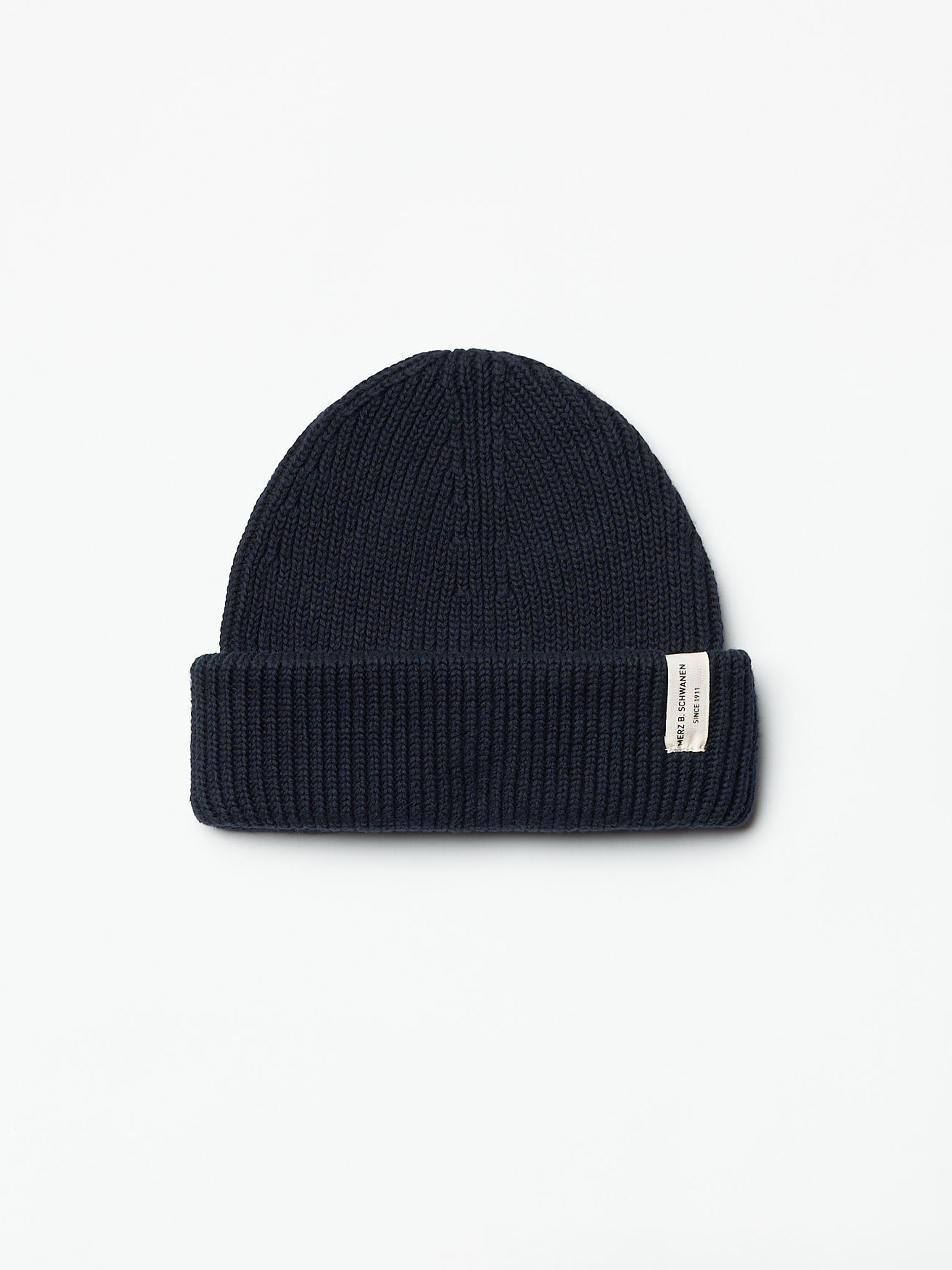 KBN01 Organic Cotton Beanie - Deep Black | Indigo & Provisions
