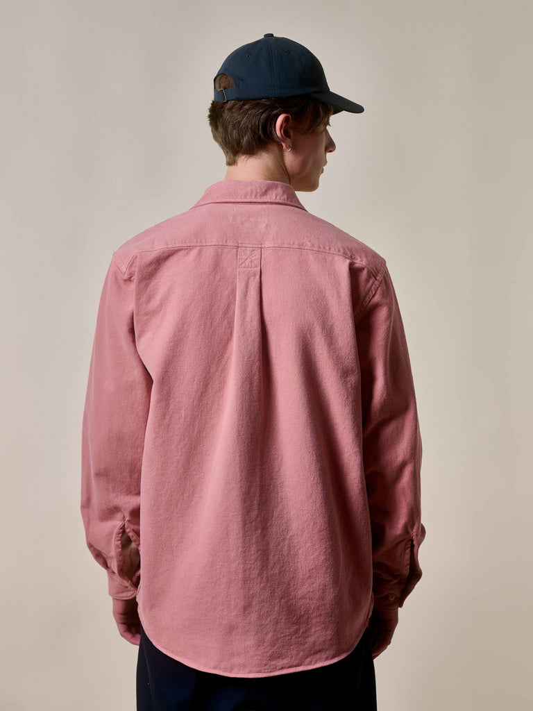 SHIRT01T Organic Cotton Broken Twill Shirt