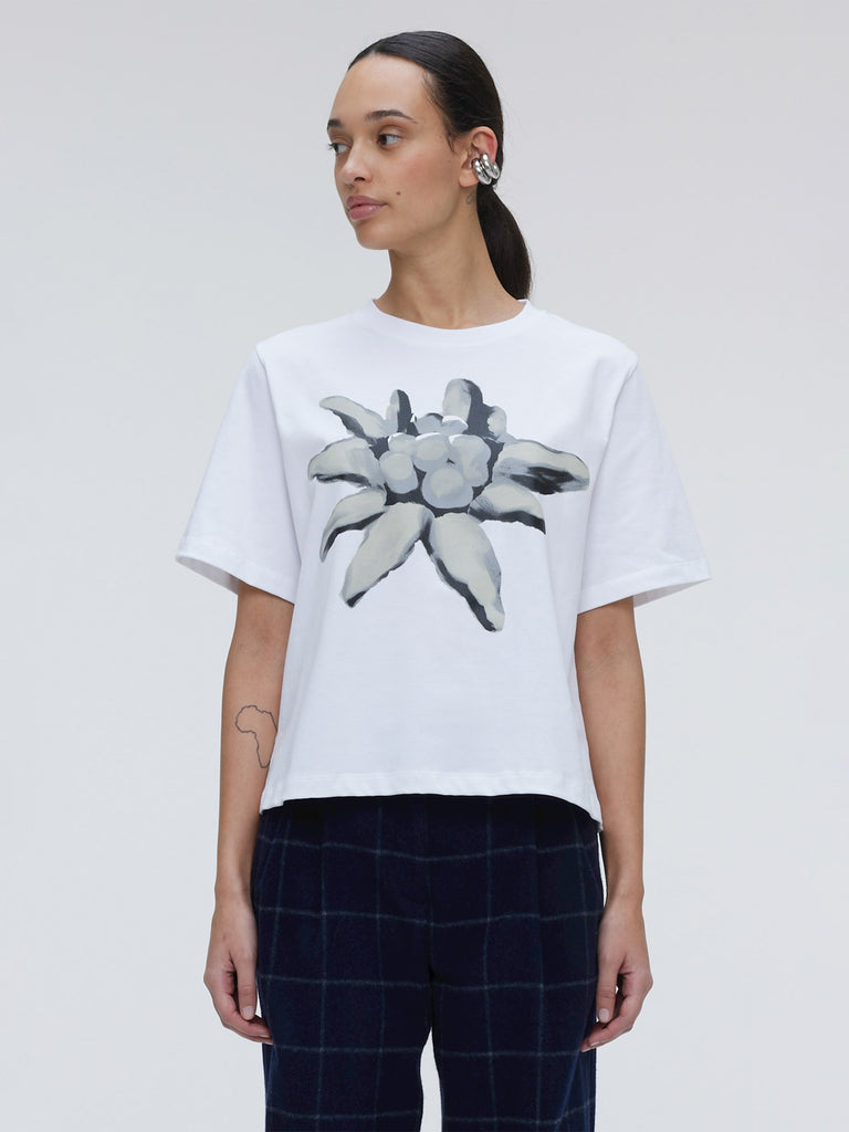 Flower Tee - White