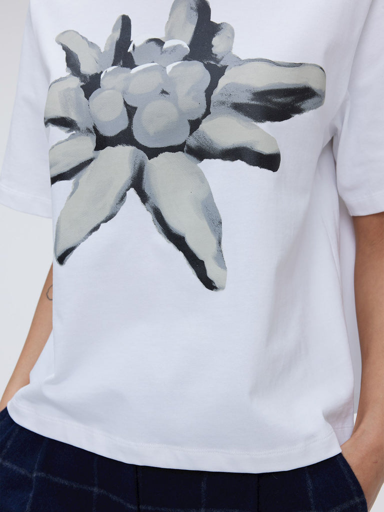 Flower Tee - White