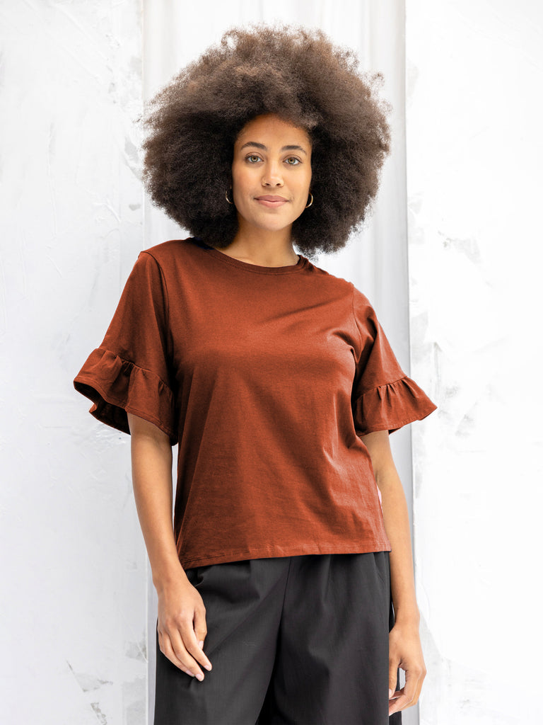 Voyage Top - Chestnut