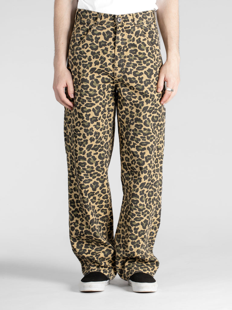 Big Job Painters Pant - Leopard Camo