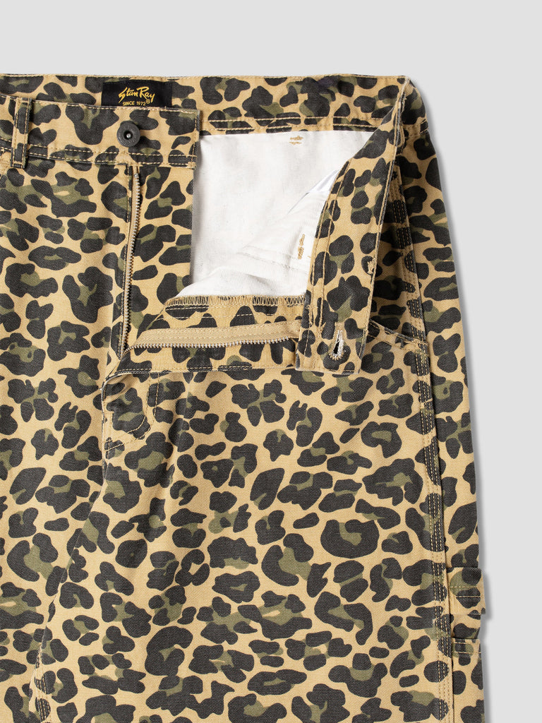 Big Job Painters Pant - Leopard Camo