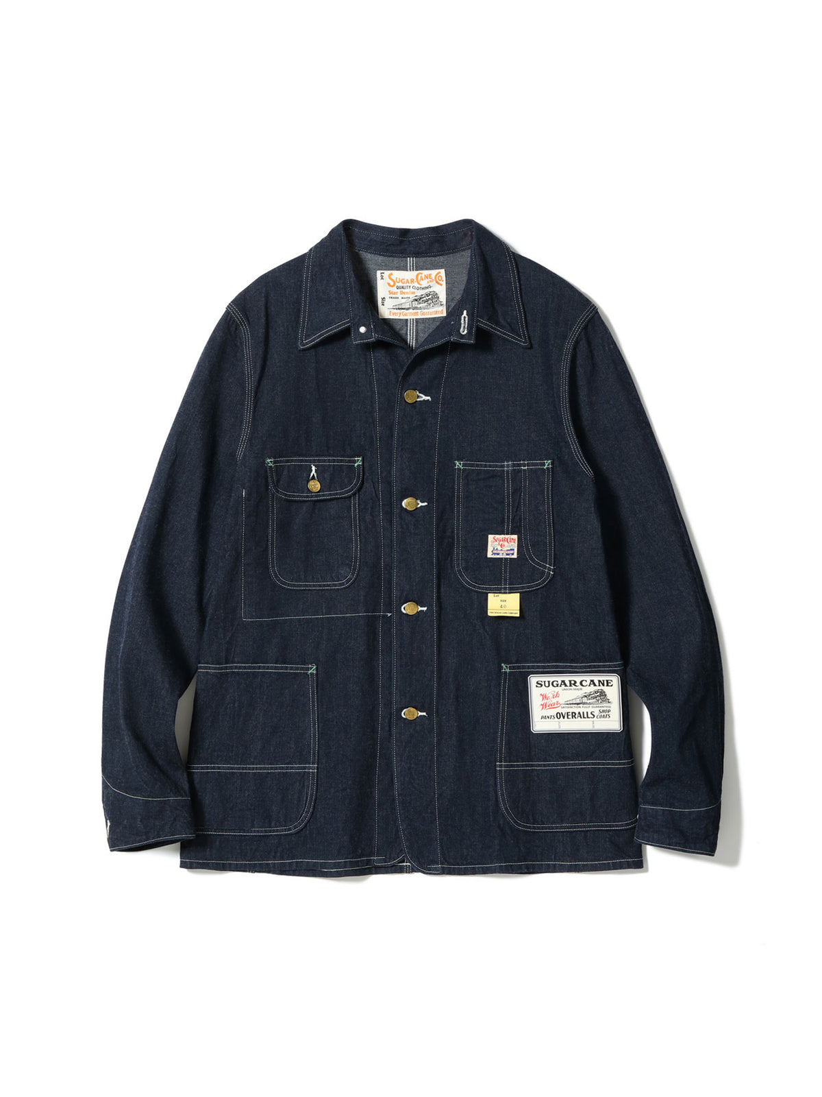 ジャケット・アウター HEADLIGHT 11oz. BLUE DENIM WORK COAT 11oz Blue Denim Work Coat | Indigo & Provisions