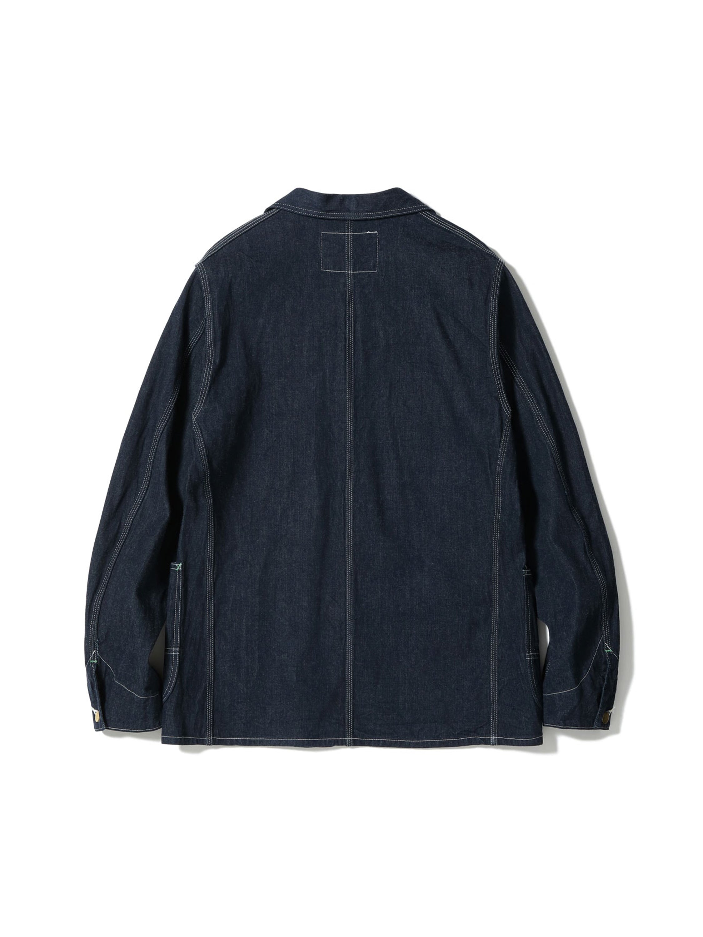 11oz Blue Denim Work Coat | Indigo & Provisions
