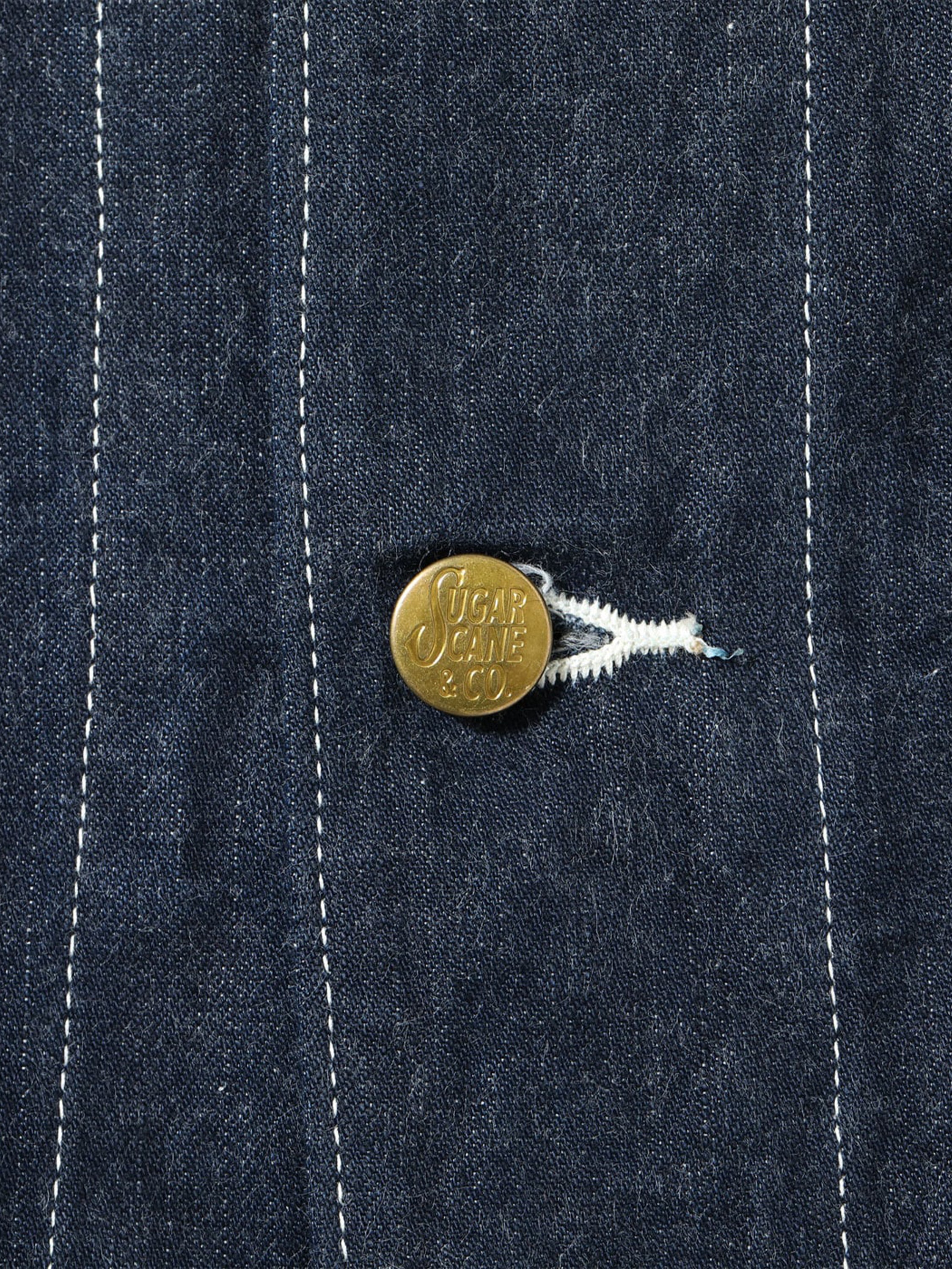 11oz Blue Denim Work Coat | Indigo & Provisions