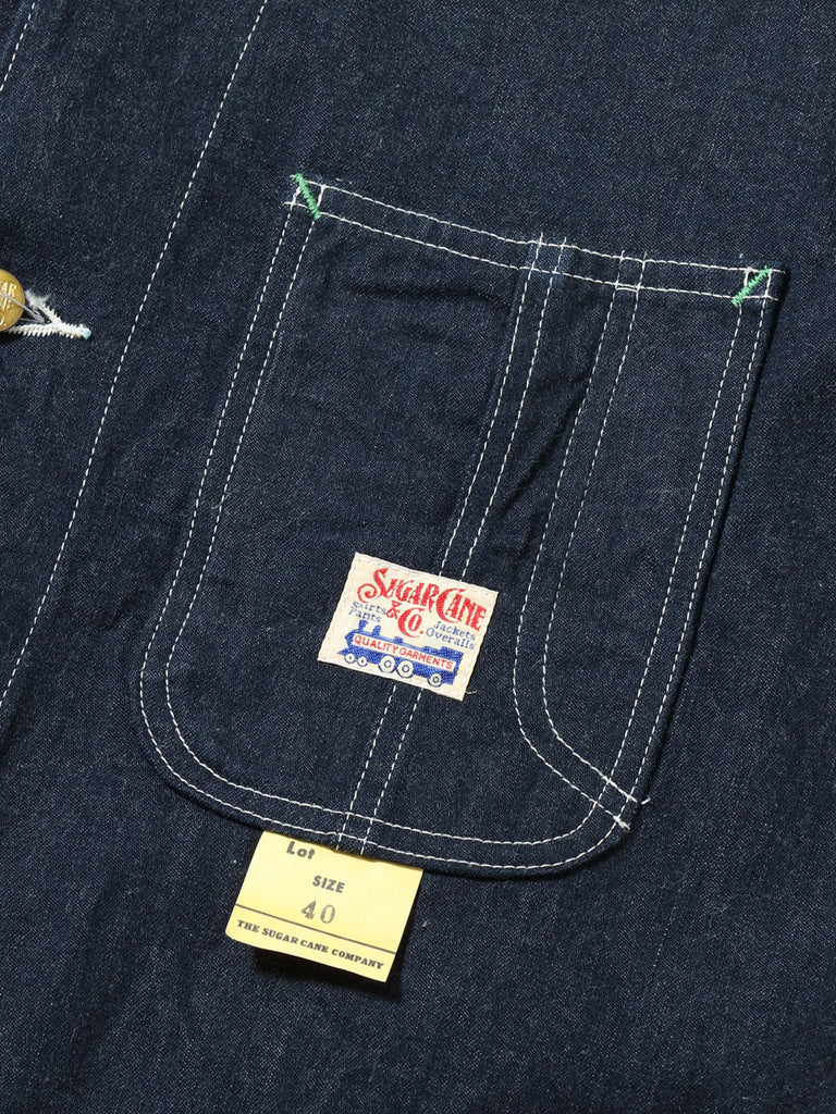 11oz Blue Denim Work Coat | Indigo & Provisions
