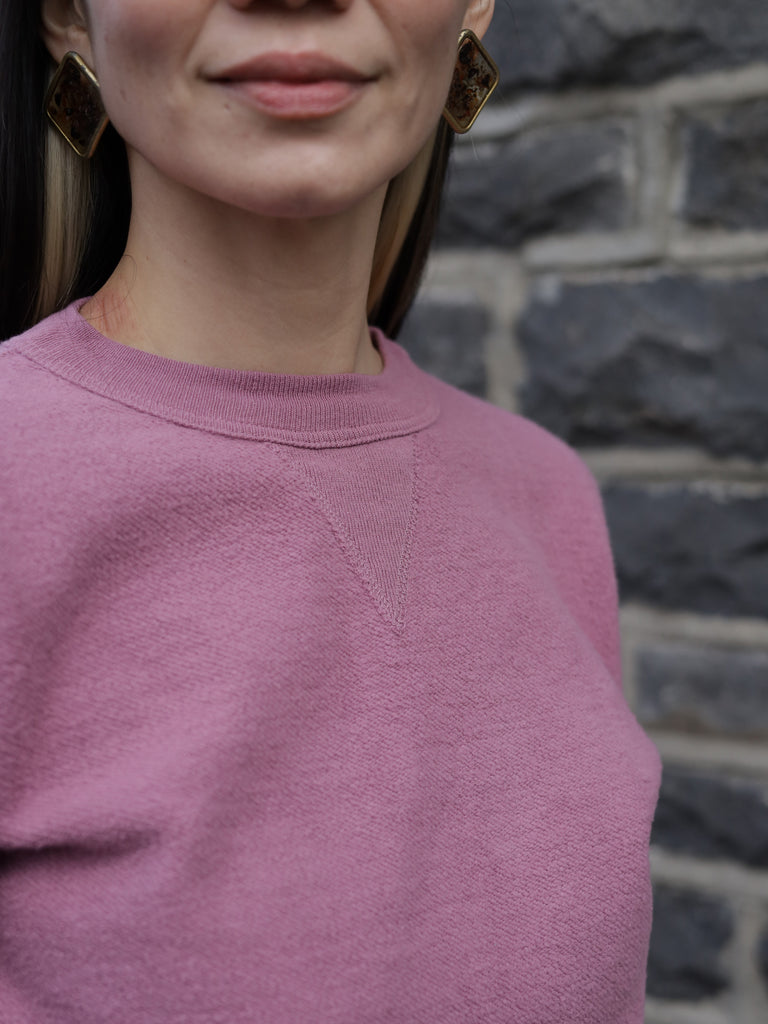 Hina Inside-Out Terry Sweatshirt - Dusky Orchid