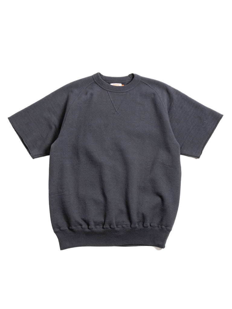 Waialua Short Sleeve Sweatshirt - Blue Graphite