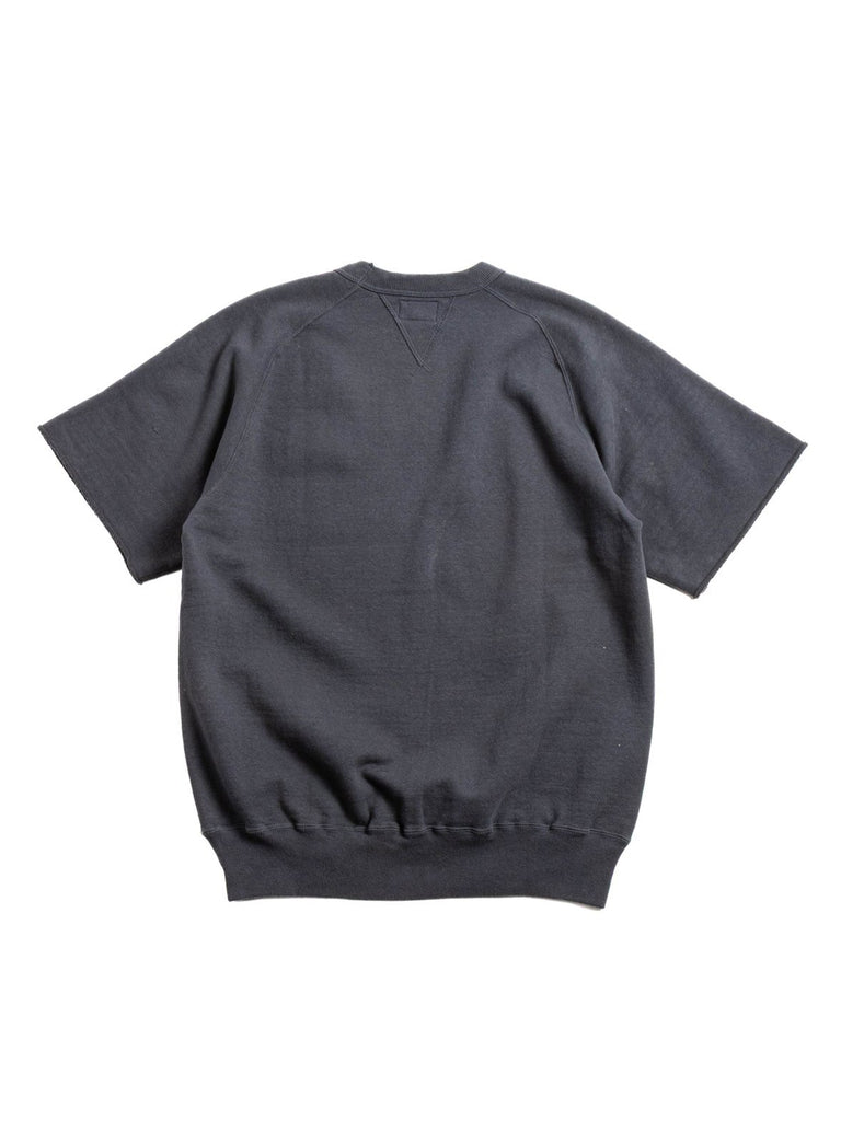 Waialua Short Sleeve Sweatshirt - Blue Graphite