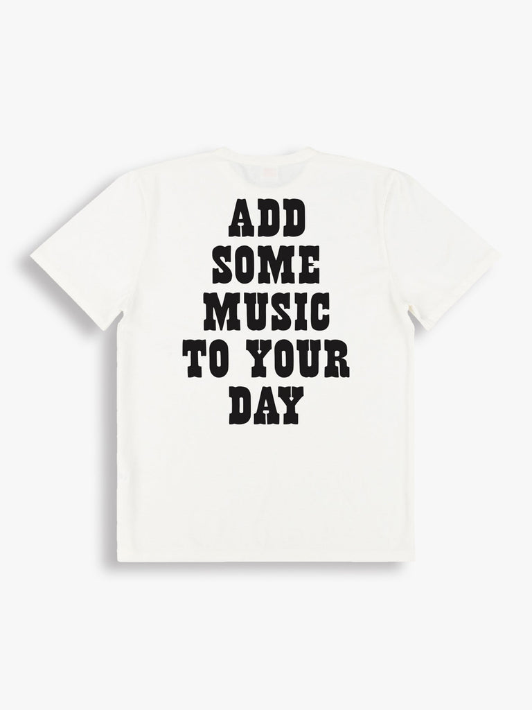 Add Some Music Tee - Vintage White