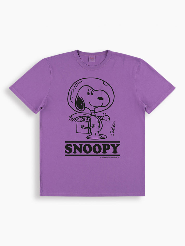 Astro Snoopy Tee - Purple