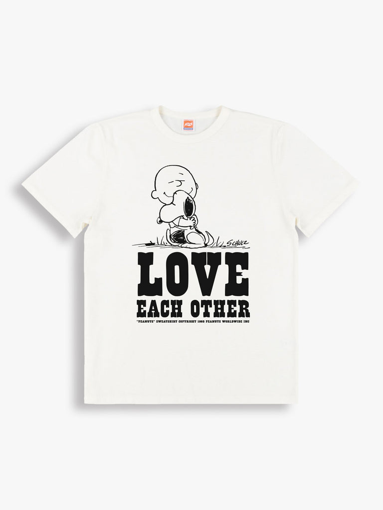 Love Each Other Tee - Vintage White