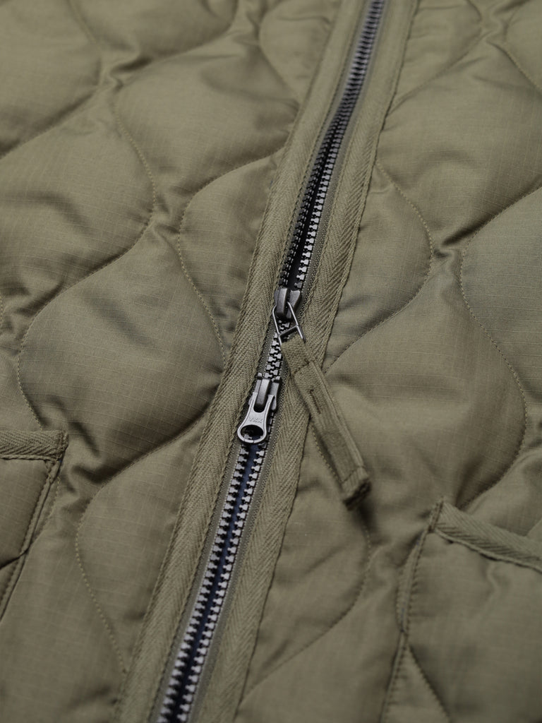 Military Down Liner Jacket - Dark Olive