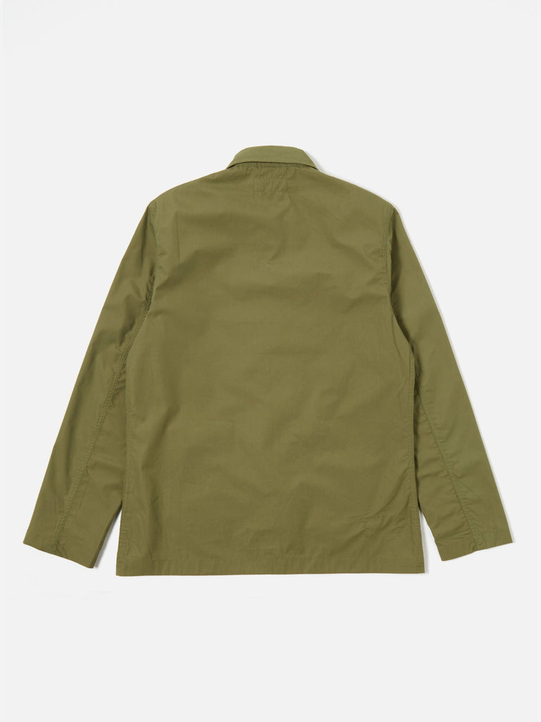 Bakers Jacket - Olive Recycled Poly Tech