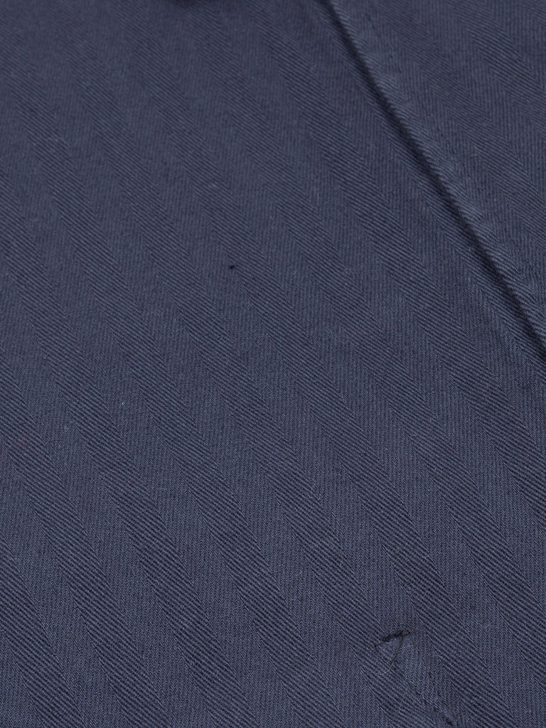 Coverall Jacket - Navy Herringbone