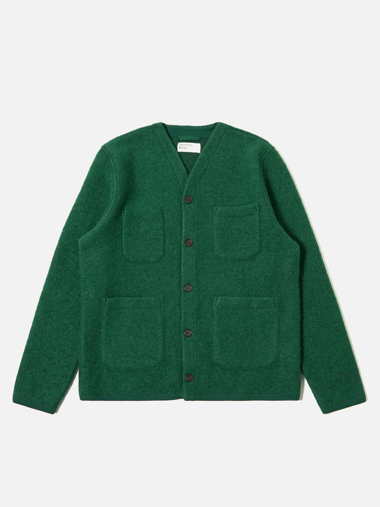 Wool Fleece Cardigan