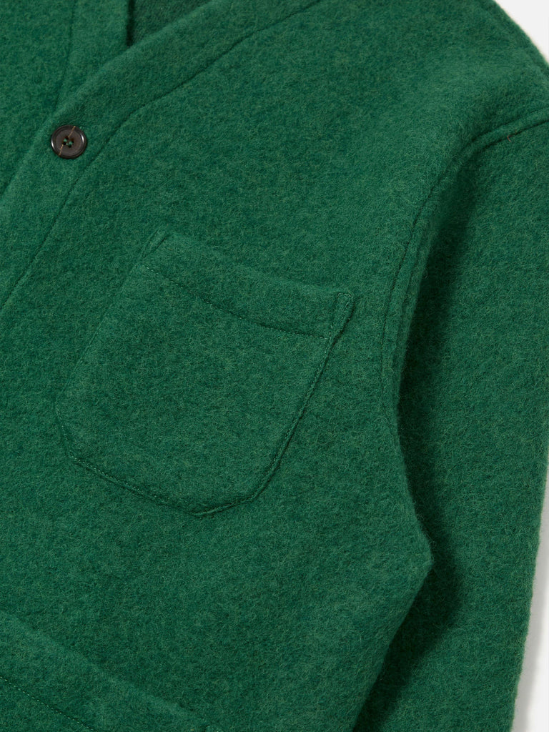 Wool Fleece Cardigan