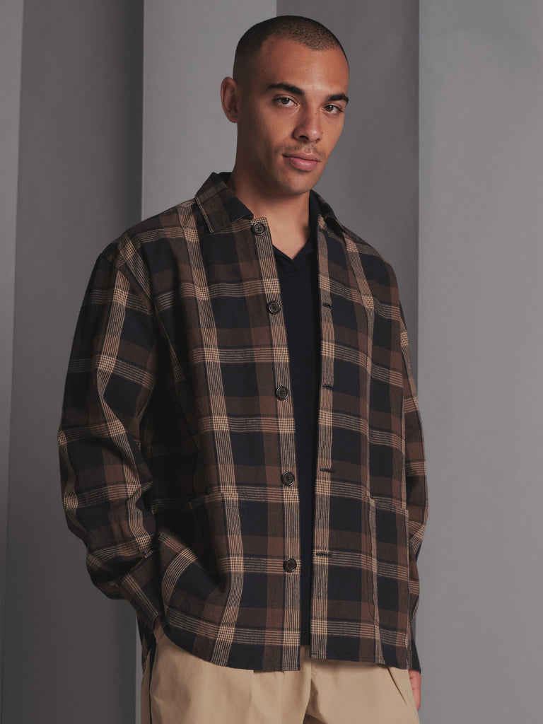 Travail Overshirt - Lincot Big Check