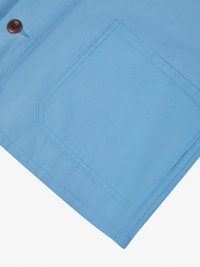3001 Canvas Overshirt - Powder Blue