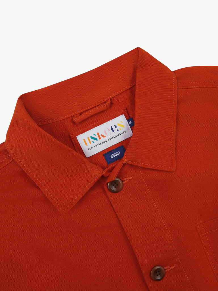 3001 Canvas Overshirt - Rust