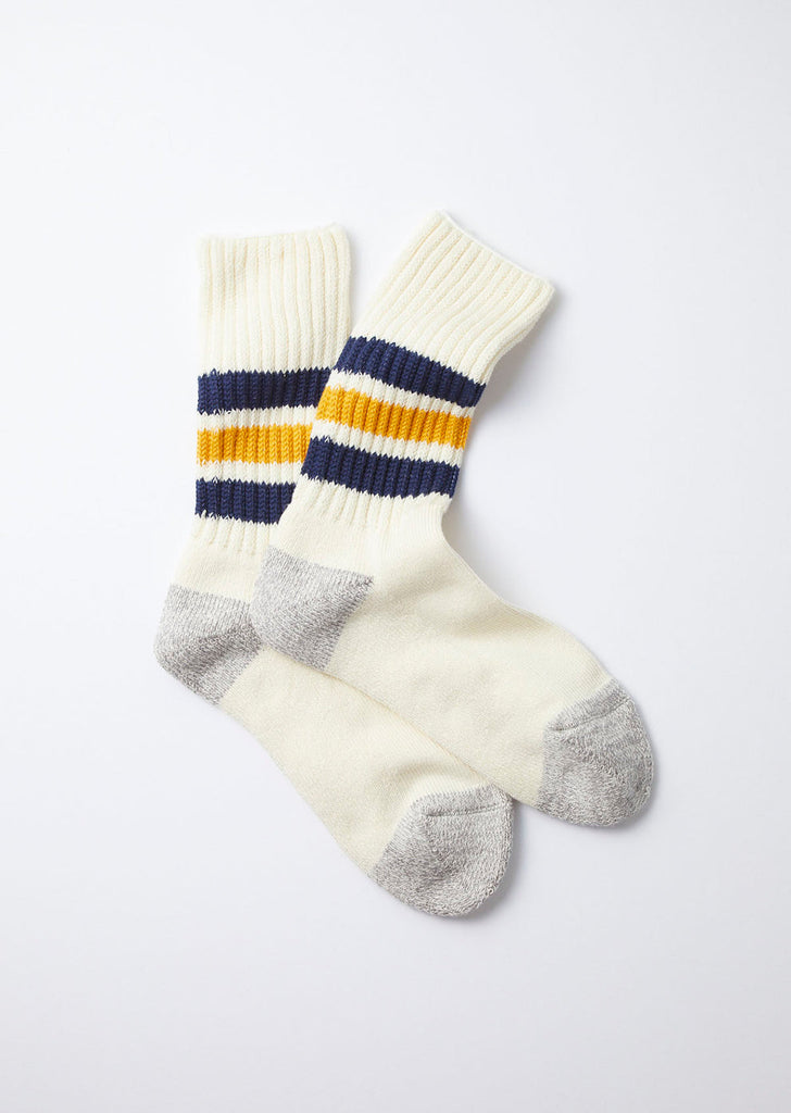 Course Rib Old School Crew Socks