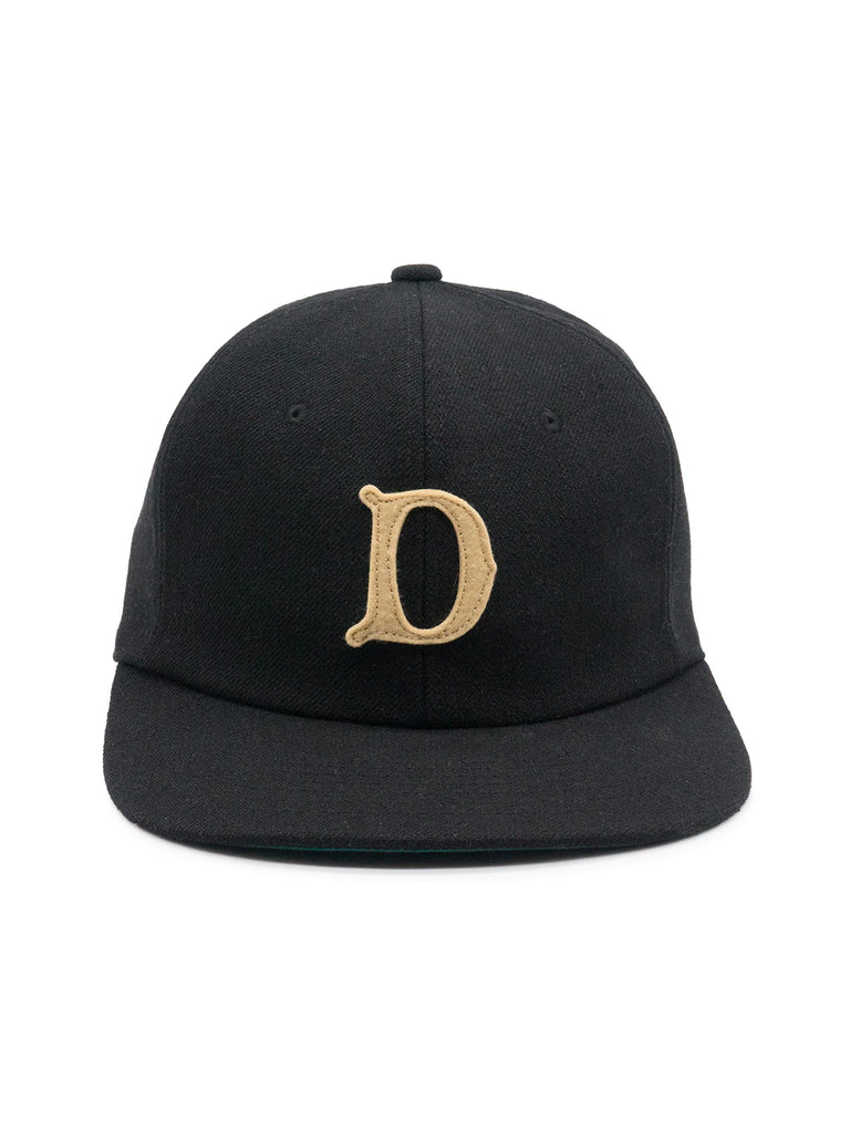 D Baseball Cap Black