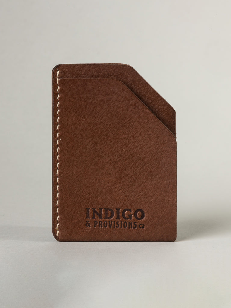 Indigo & Provisions Card Sleeve Brandy